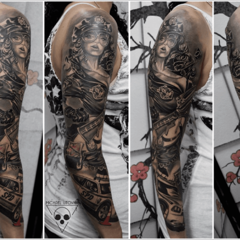 Full Sleeve Arm Tattoo  Tattoo for a week