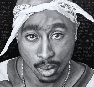 #pencil #tupac #portrait 