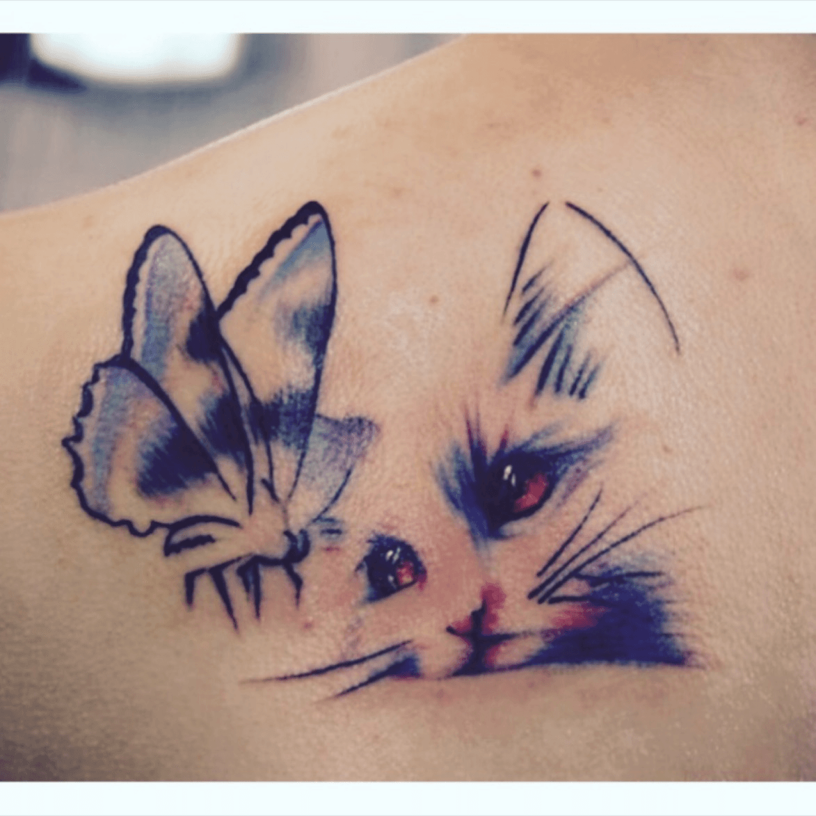 my Cat tattoo by tyke220 on DeviantArt