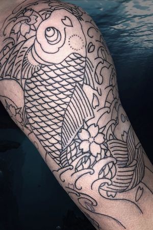 Tattoo by shiang #koi 