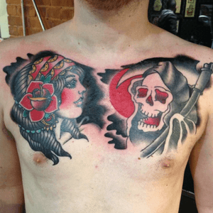 Done by Dustin Gray Stellas Electric Tattoo Fayetteville, AR