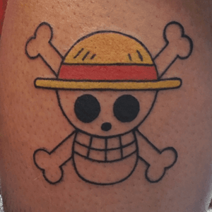 Strawhat Pirates/One Piece tattoo!!#tattoo #tattoos #eternalink #neotat #neotatmachines #tattooartist #longislandtattoo #longislandtattooartist #ladytattooers #tattooer #nerdtattoo #colortattoo #animetattoo #onepiece #onepiecetattoo #mugiwara #strawhats #strawhattattoo
