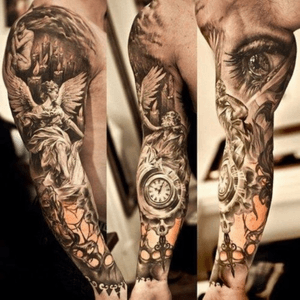 #sleeve #full #tattoo #realistic 