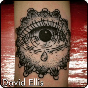 Linework #linework #dotwork #eye #tattoo #tattoos #inked #ink #art #artist 