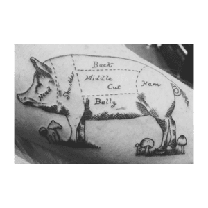 Pig cut #pig #pigcut #butcher #torontotattoo 