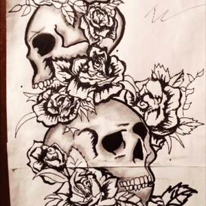 Second half of my drawing i drew #megandreamtattoo 