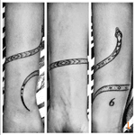 Nª360 #tattoo #tattooed #tatuaje #ink #inked #snake #snaketattoo #bracelet #bracelettattoo #decorative #dotwork #details #yolo #bylazlodasilva