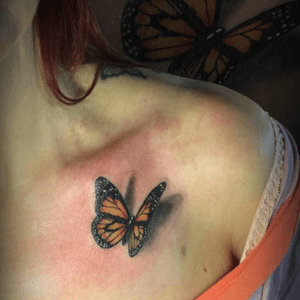 #tattoo #ink #colortattoo #realisticbutterfly #butterfly #3D #tattooed #inked #czechrepublic #pavluss 