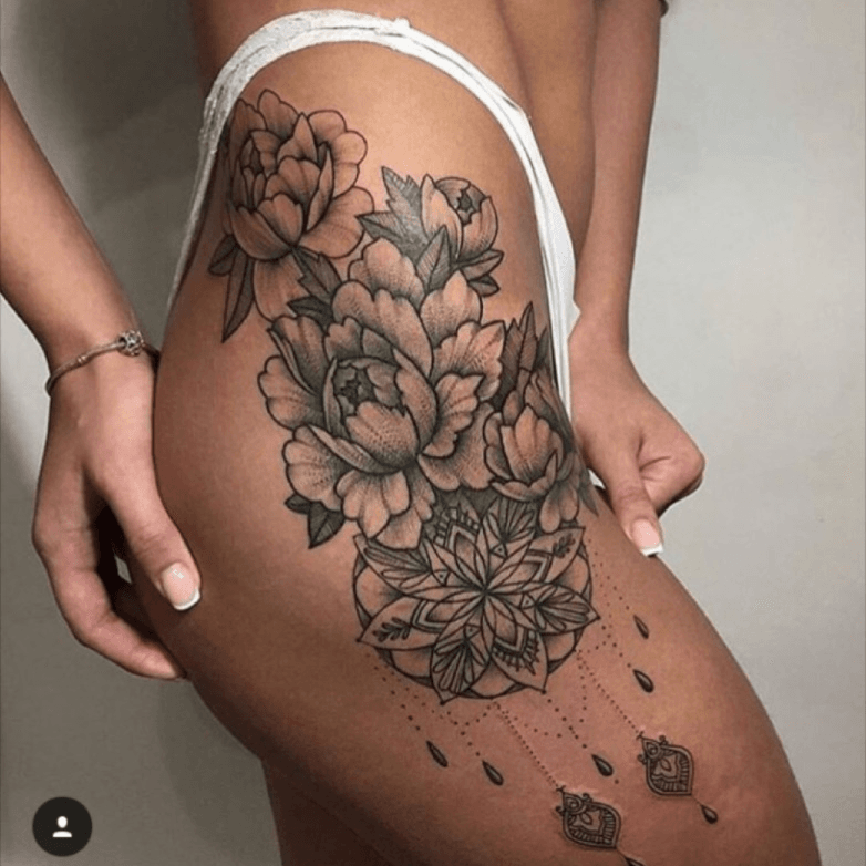 daretobesexy bodyart  Leg tattoos women Thigh tattoos women Thigh  sleeve tattoo