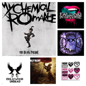Another added edition for the emo/punk throwback tribute tattoo I would love to get. #megandreamtattoo #emokidthrowback #mychemicalromance #fallinginreverse #hollywoodundead #billytalentredflag #maydayparade #ghosttown