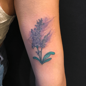 Watercolour lavender
