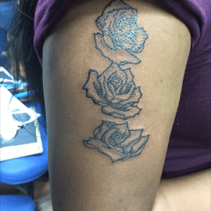 Freehand roses 