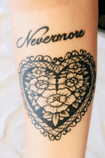 #nevermore #forearmtattoo 