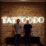Tattoodo guys and the new sign! @Caspar and @johanplenge 