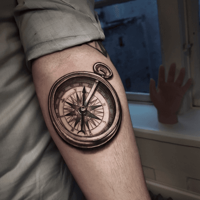 Explore the 32 Best compass Tattoo Ideas (2018) • Tattoodo