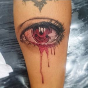 Tattoo uploaded by Jamid Macias • Shinnobis #naruto #sharingan #akatsuki •  Tattoodo