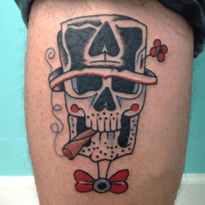 #skull#poker#tattoo 