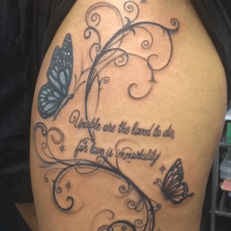 Znalezione obrazy dla zapytania butterfly tattoo  Memorial tattoos mom Remembrance  tattoos Memorial tattoos