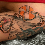 Shark Tattoo, Seattle, WA, Artful Dodger #sharktattoo #seattle #artfuldodger #shark 