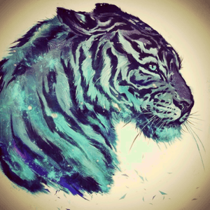 I want this in B&W. #tiger 