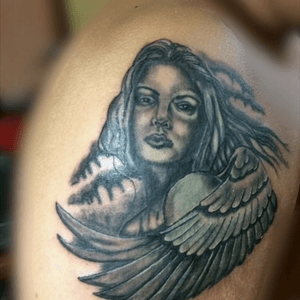 Angel In Progress. #blackandgrey #ink #inklife #cebutattoo #cebutattooartist #ph #philippines #tattoo #skinart #filipinotattooartist #asian #axlledunatattoo 