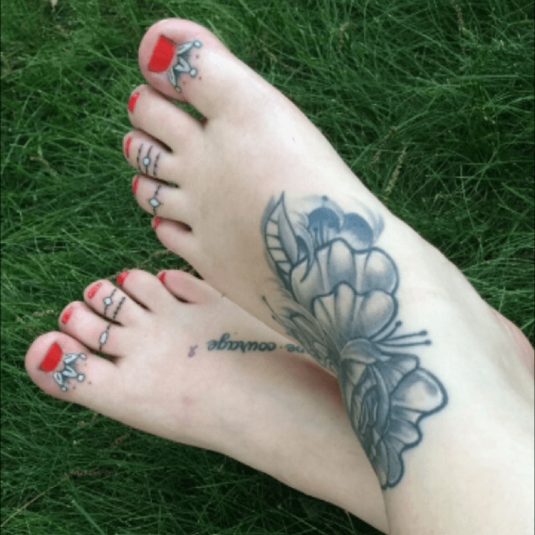 Top 68 tattooed toe nail  thtantai2