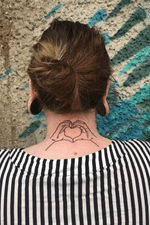 Neck Tattoo. Done by Karsten Dach @ Chorus Tattoo Berlin
