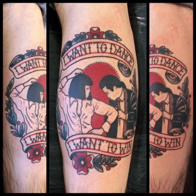 Pulp Fiction overdose scene tattoo by Edit Paints Tattoo  Tattoogridnet