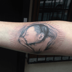 #realistic #baby #face #tattoo #theinklabcustomtattoo #bymehmetmetin 