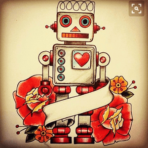 #megandreamtattoo two little robots for my two little boys would be amazing! 🤖🤖