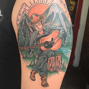 Bob dylan in the mountains 