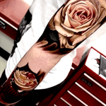 I love this #rose #sleeve #color #flowers 
