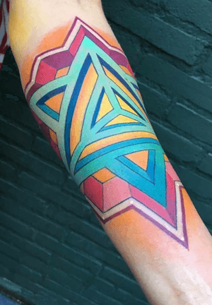 Done by Nick Uittenbogaard - Resident Artist.               #tat #tatt #tattoo #tattoos #amazingtattoo #ink #inked #inked #amazingink #color #colorful #colortattoo #colortattoos #geometric #geometry #geometrictattoo #geometria #arm #armtattoo #armpiece #inklovers #tattoolovers #art #culemborg #netherlands 