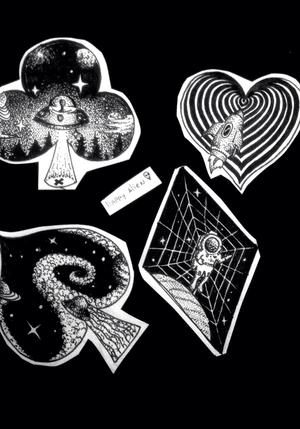 Cards  #space #galaxy #galaxia #espacio #ufo #stars #estrellas #planeta #jupiter #saturno #planet #cosmo #cosmic #tattoo #ink #inkñofe #tattoolige #tatuaje #art #arte #artlife #blackandwhite #blancoynegro #draw #dibujo #happyalientattoo #detail #work #happy #dotwork #love #cards 