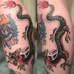 4 liner adventure on this dragon from my Ben Corday inspired flash set