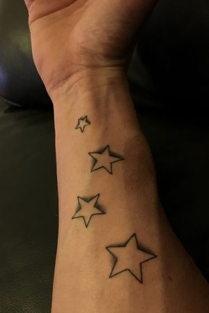 Tattoo uploaded by Thomas • Star Etoile • Tattoodo Tattoo uploaded by Thomas • Star Etoile • Tattoodo