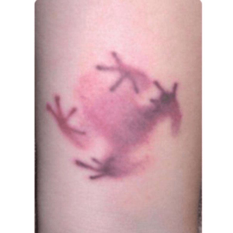 frog tattoo design stencil by jason case  ArtWantedcom