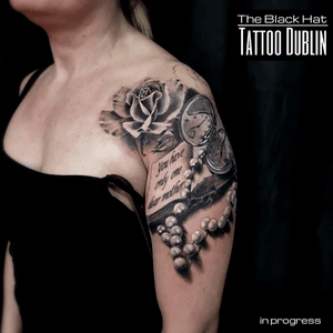 In progress - custom design as usual - @theblackhattattoodublin 11/12 Parnell Street .Check our realistic tattoo album for more : https://www.theblackhattattoo.com/tattoo/gallery/realistic-and-portrait-tattoo/.#realisticink #realistictattoo #tattoo #tattoodublin #bestrealistictattoo #inkmagazine #worldfamousink #tattoodo #tattoorealistic #dublin 