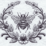 Bee tattoo as part of a family sleeve! Want a horse, yellow roses, thistles, a bee, and one last piece i havent figured out yet! #megandreamtattoo 