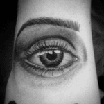#eye #realisticeye #olho #3dtattoo 