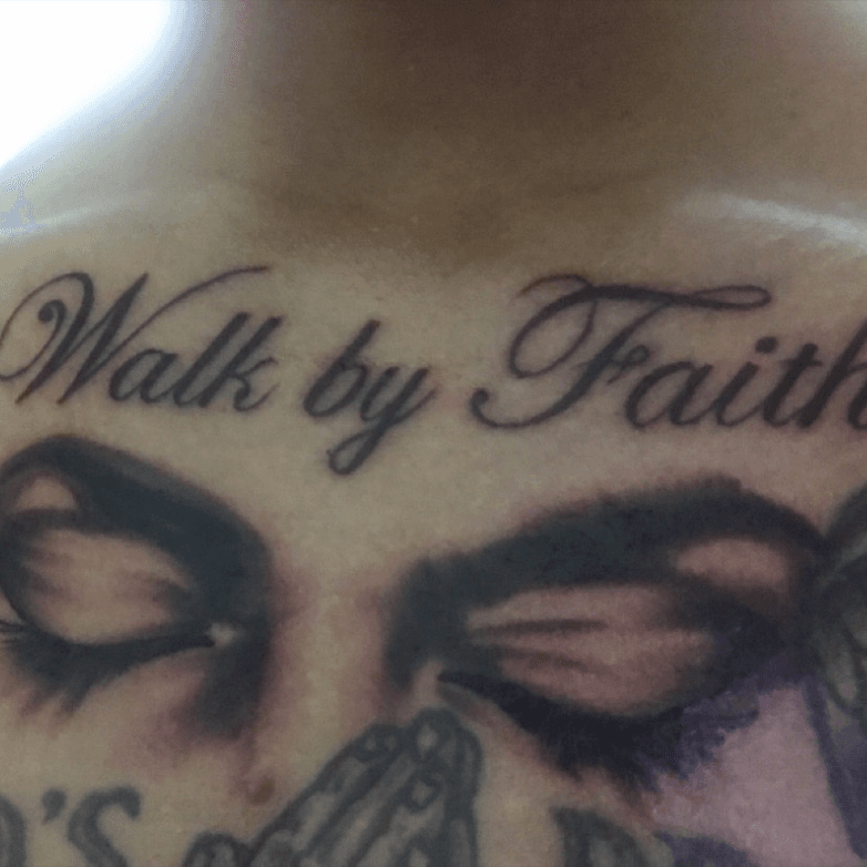 Walk by Faith walk  Sachin tattoos art gallery  Facebook