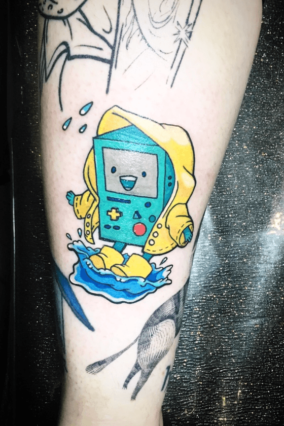 BMO from Adventure Time by mattynox on deviantART  Adventure time tattoo  Nerdy tattoos Time tattoos