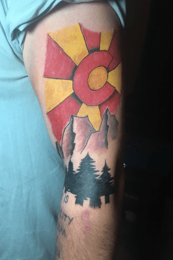 Discover Colorado  OutThere Colorado  Colorado tattoo Hawaiian tattoo  Gemini tattoo designs
