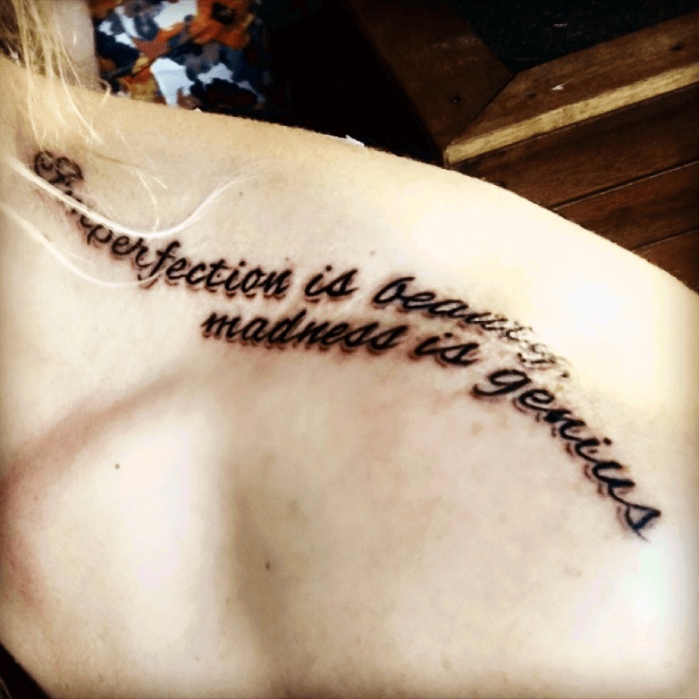 Marilyn Monroe Quote Tattoo  Marilyn monroe tattoo Tattoo quotes Tattoo  script