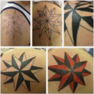 #process #finish #Star #art #tattoo 