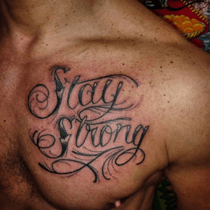 #tattoo #StayStrong 
