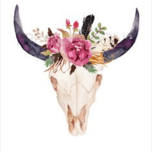 Dying to get some kind of take on a beautiful bull skull #megandreamtattoo #taurus