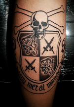 Done by Jarno Theijn - Resident Artist. #tat #tatt #tattoo #tattoos #amazingtattoo #ink #inked #inkedup #amazingink #skull #skulls #weapon #weapontattoo #lettering #letteringtattoo #tattoolovers #inklovers #artlovers #art #culemborg #netherlands