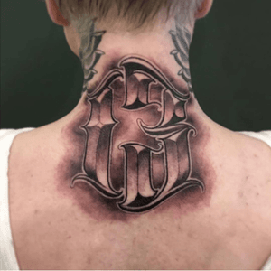 Done by Nick Uittenbogaard - Resident Artist. #tat #tatt #tattoo #tattoos #amazingtattoo #ink #inked #inkedup #amazingink #lettering #letteringtattoo #blackandgrey #blackandgreytattoo #greywash #13 #13ink #neck #necktattoo #necktattoos #bigpiece #tattoolovers #inklovers #art #culemborg #netherlands