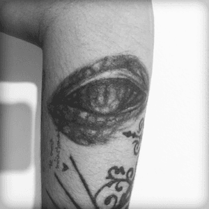 Lizard Eye #tattoo #lizard #eye #reptile #reptileeye #shades by Javs Acuña 